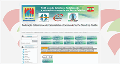 Desktop Screenshot of escolasdesurf.org.br